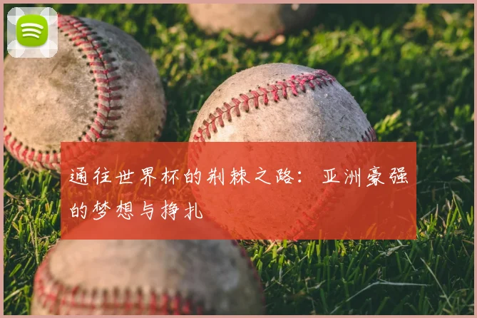 通往世界杯的荆棘之路：亚洲豪强的梦想与挣扎
