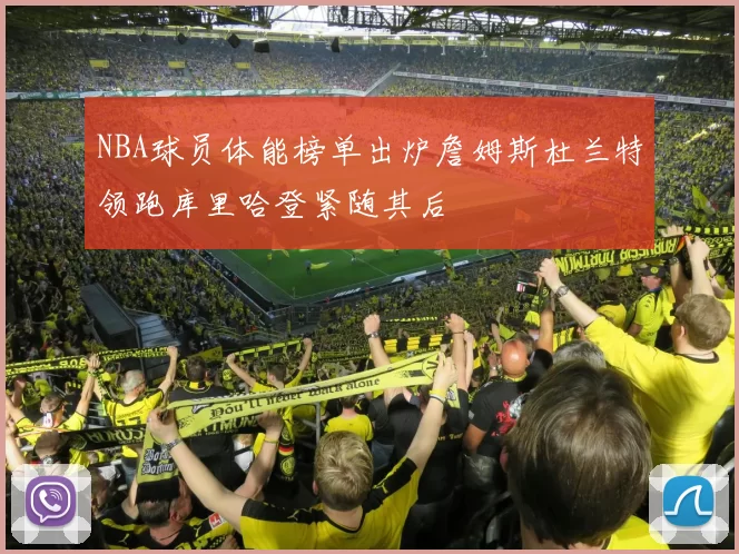 NBA球员体能榜单出炉詹姆斯杜兰特领跑库里哈登紧随其后